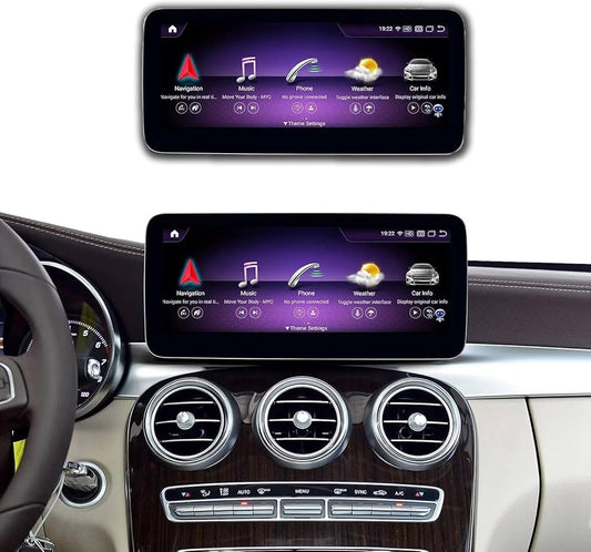 Autoradio Android 13 12,3 Pouces à écran Tactile pour Mercedes classe a,c (2014-2018)